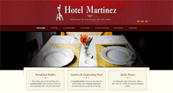 Desktop Screenshot of hotelmartinez.cat